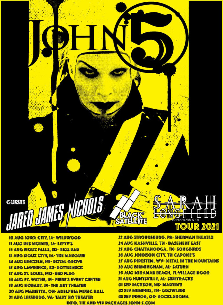 JOHN5 Announces North American Tour